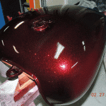 Fire Red Metal Flake | Paint With Pearl