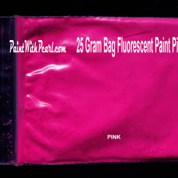 25 Gram Bag Pink Fluorescent Paint Pigment