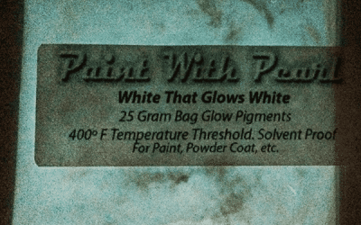 This white glows white at night like a bulb. No one has seen anything like this. It glows bright and lasts most of the night.